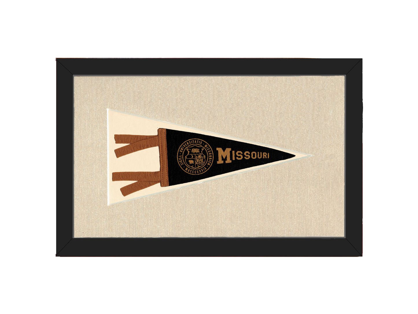 Vintage University of Missouri Pennant