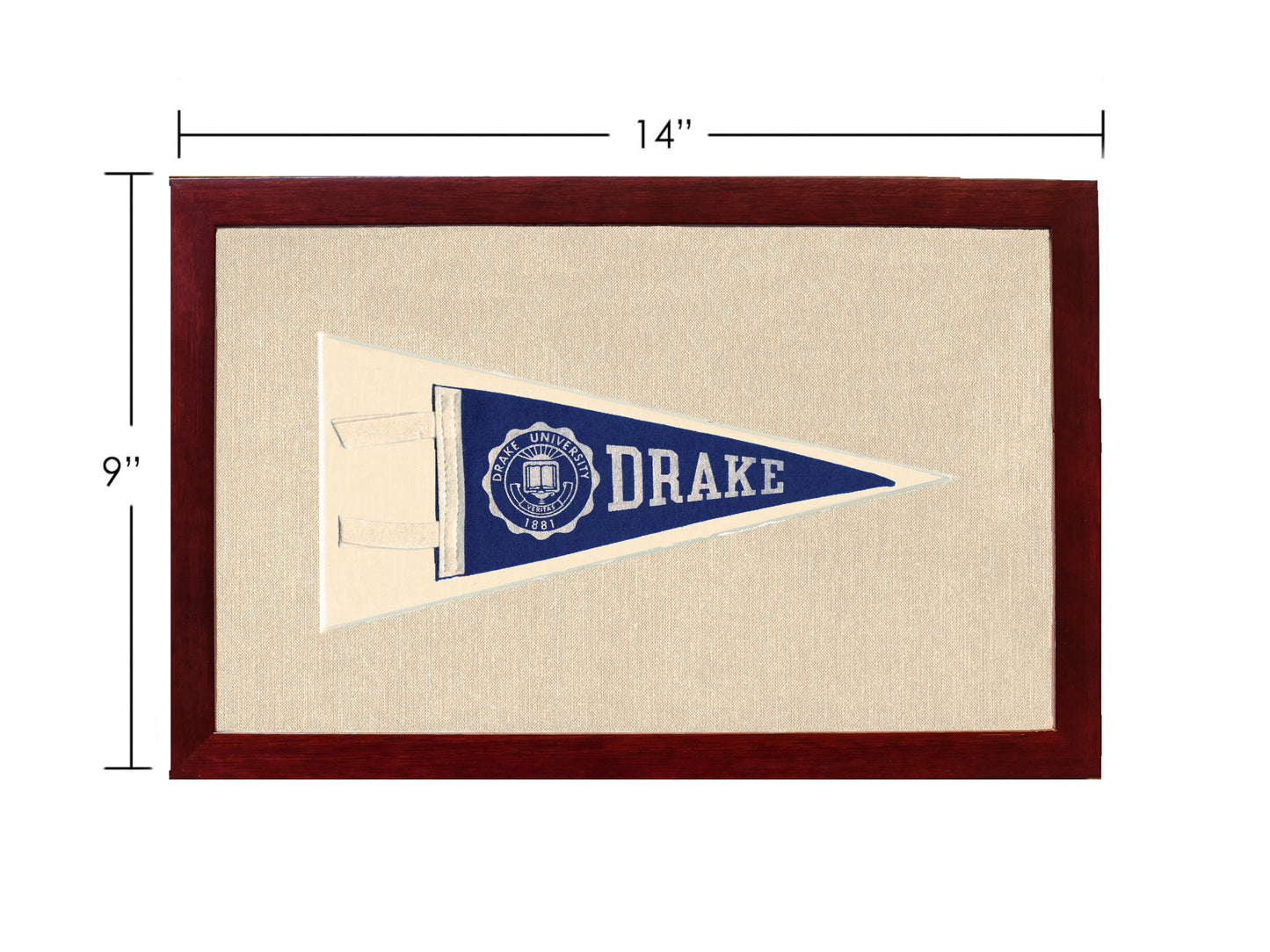 Vintage Drake University Pennant