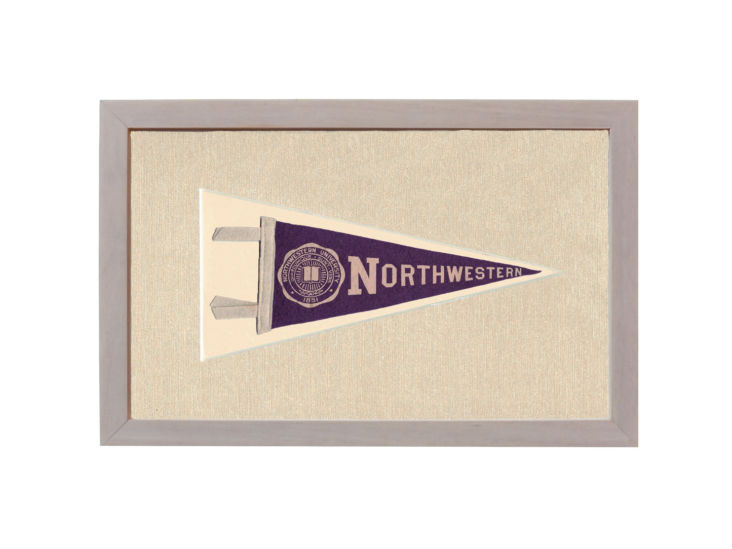 Vintage Northwestern University Pennant