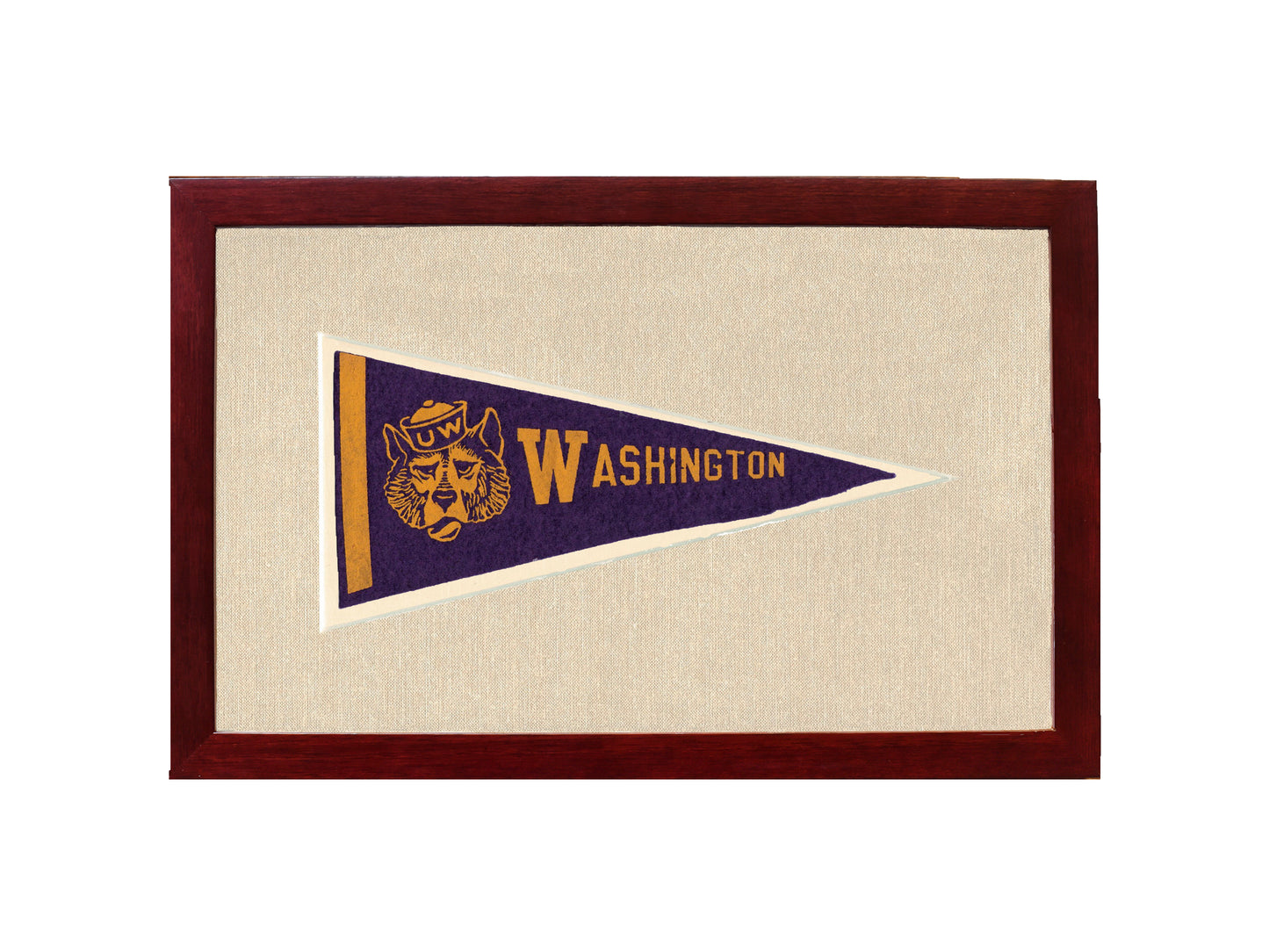Vintage University of Washington Pennant