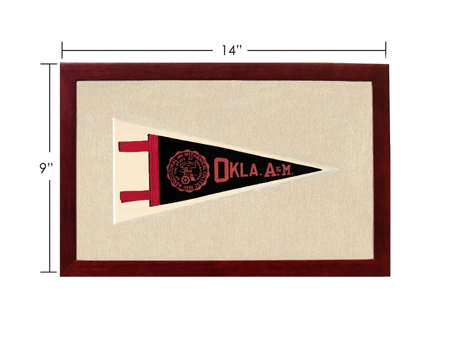 Vintage Oklahoma A&M Pennant