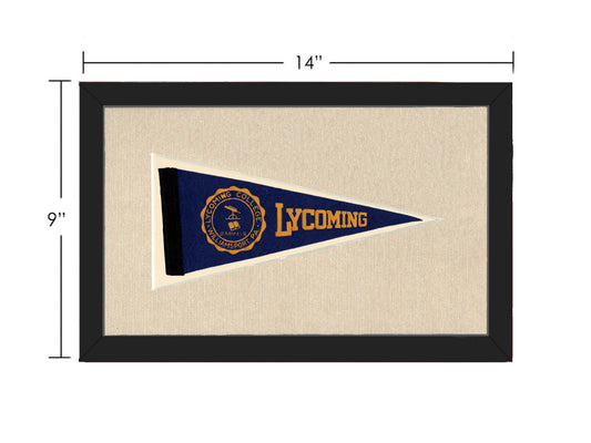 Vintage Lycoming College Pennant
