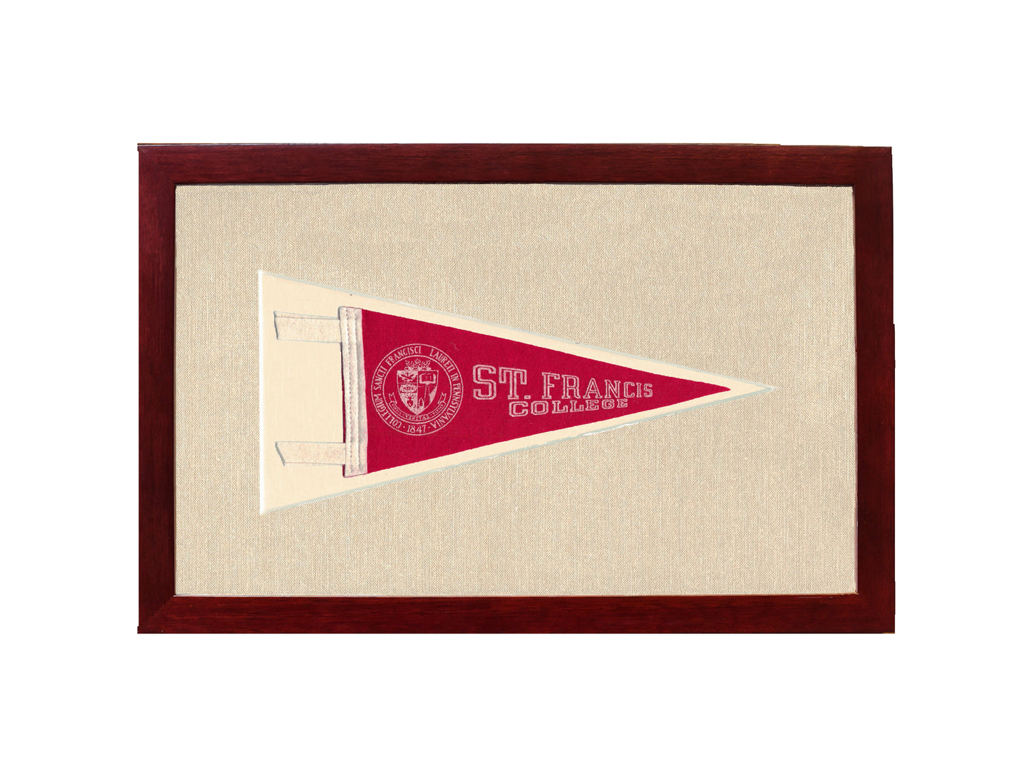 Vintage St Francis College Pennant