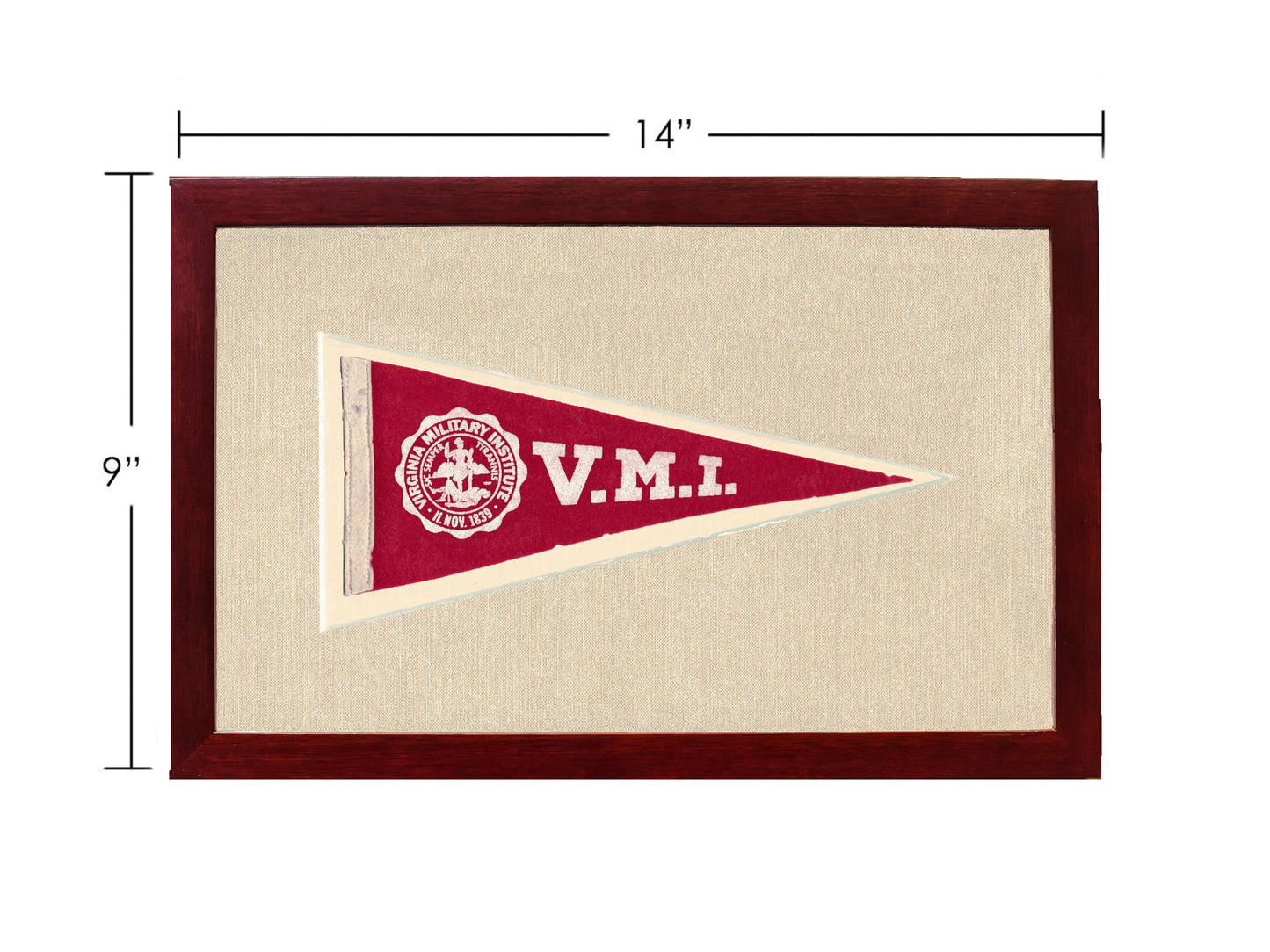 Vintage Virginia Military Institute Pennant