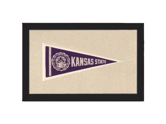 Vintage Kansas State University Pennant