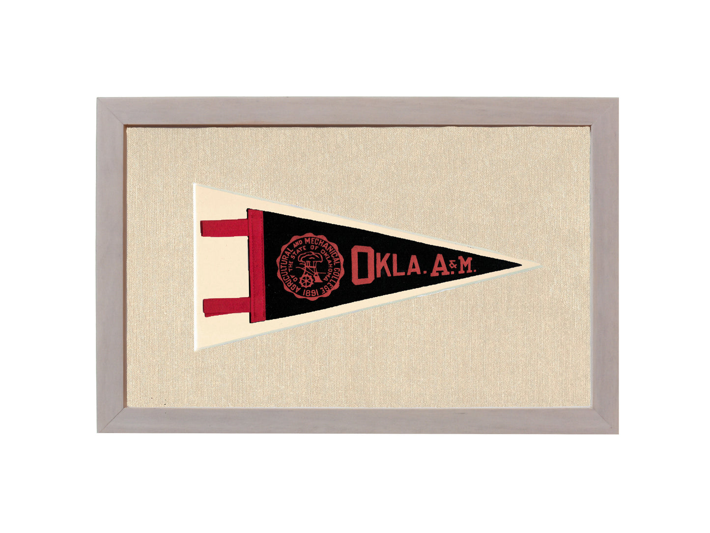 Vintage Oklahoma A&M Pennant