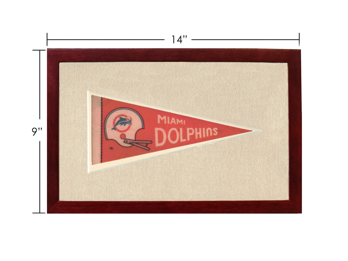 Vintage Miami Dolphins Pennant