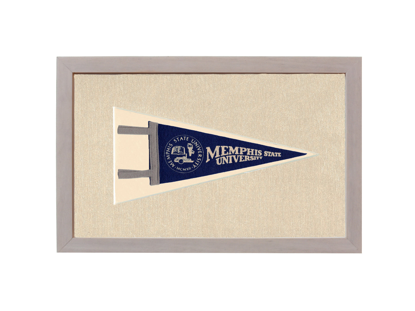 Vintage Memphis State University Pennant