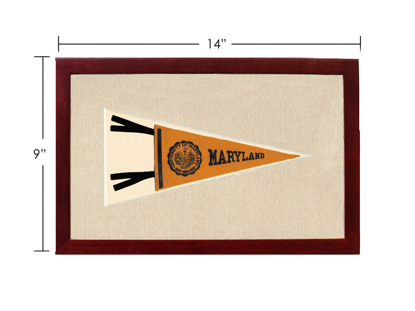 Vintage University of Maryland Pennant