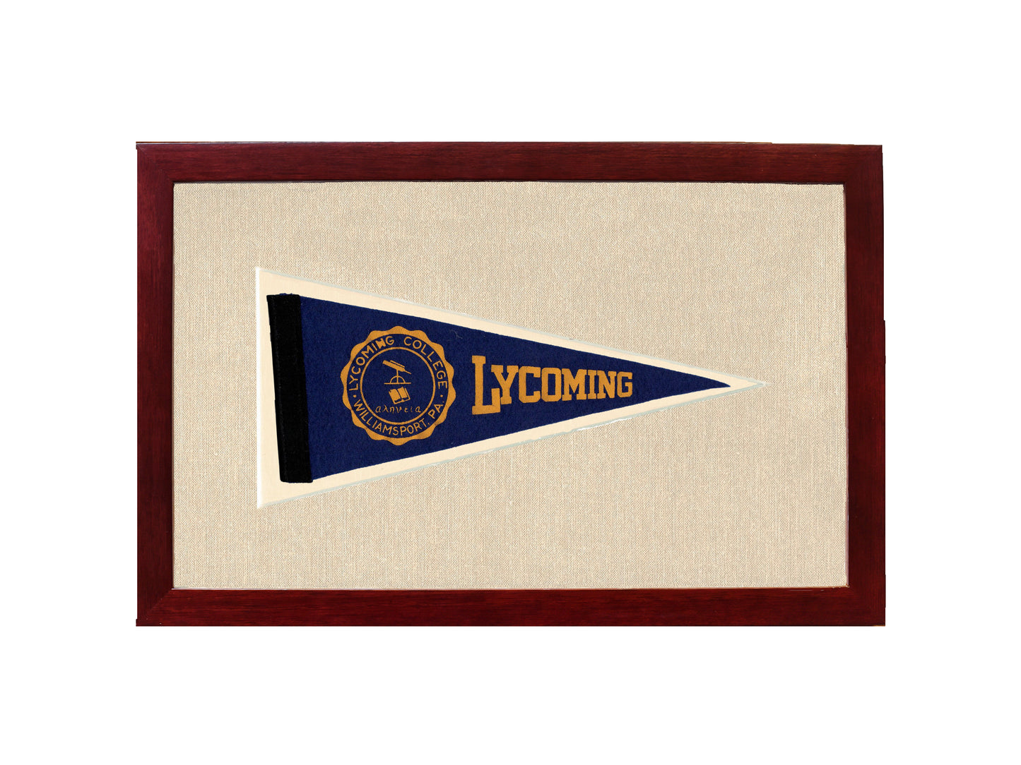 Vintage Lycoming College Pennant