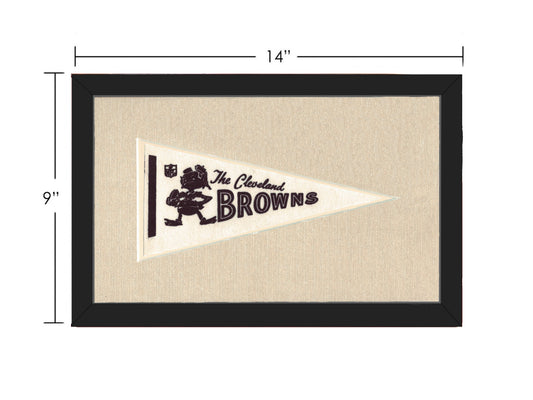 Vintage Cleveland Browns Pennant