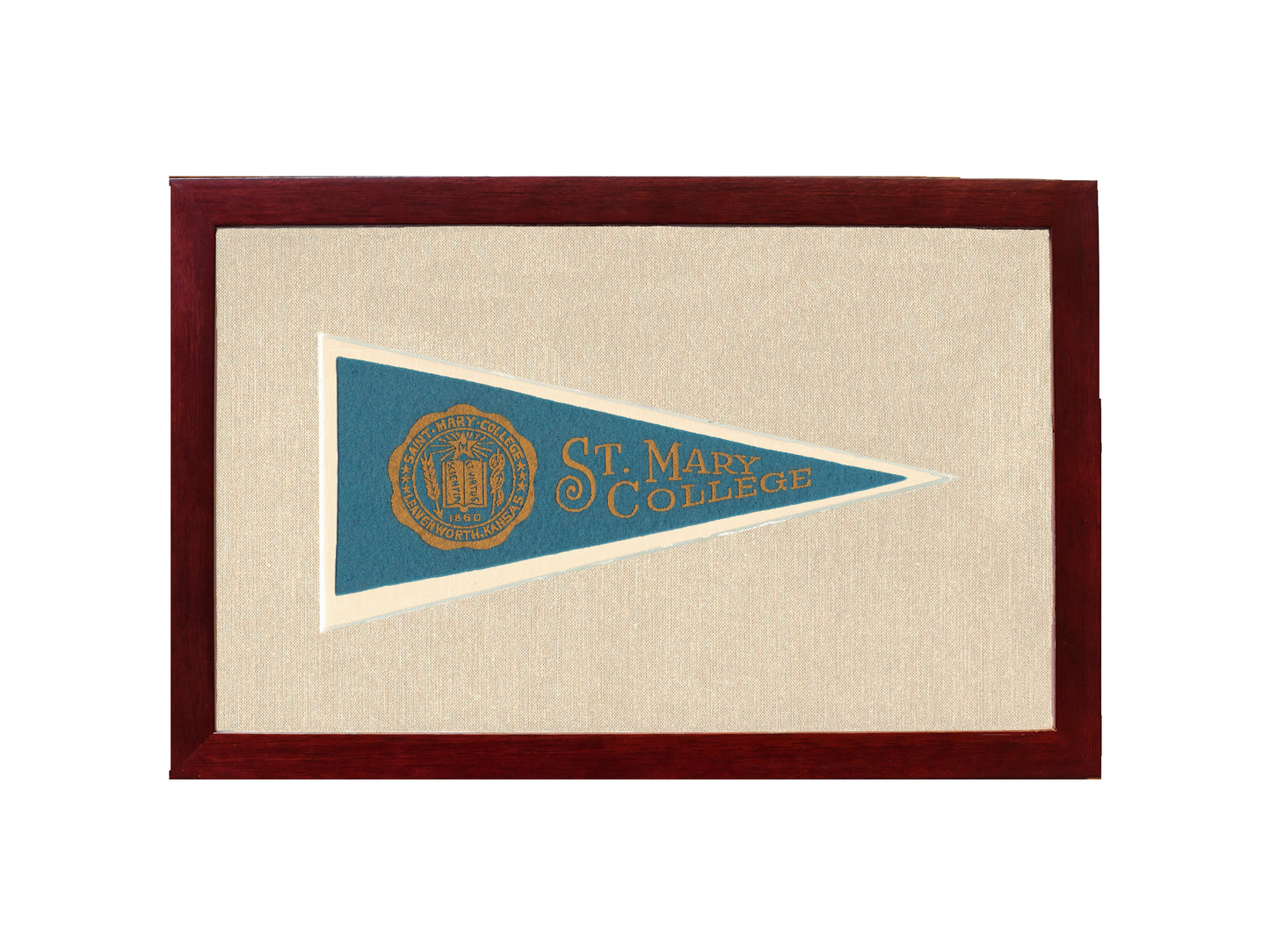 Vintage St Mary College Pennant