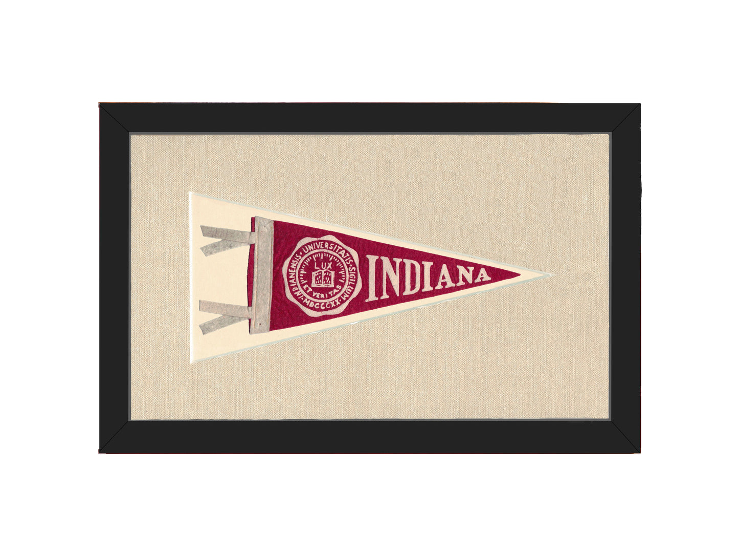 Vintage University of Indiana Pennant