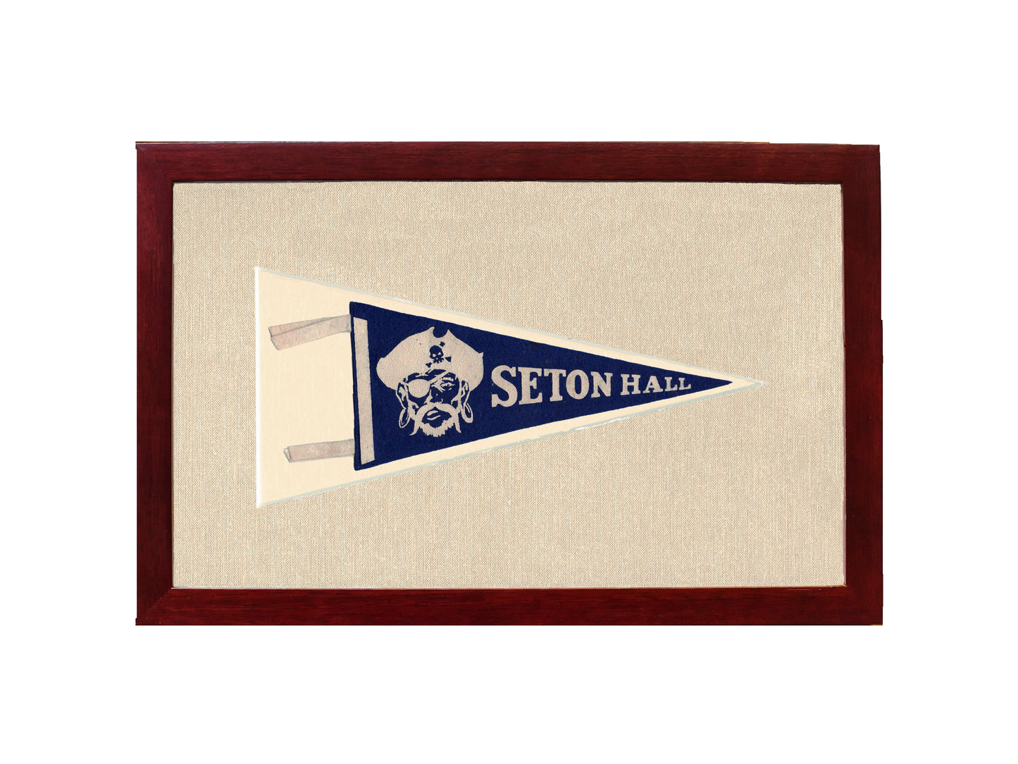 Vintage Seton Hall University Pennant