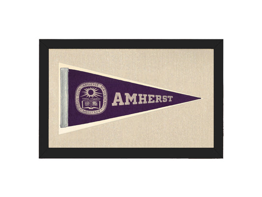 Vintage Amherst College Pennant