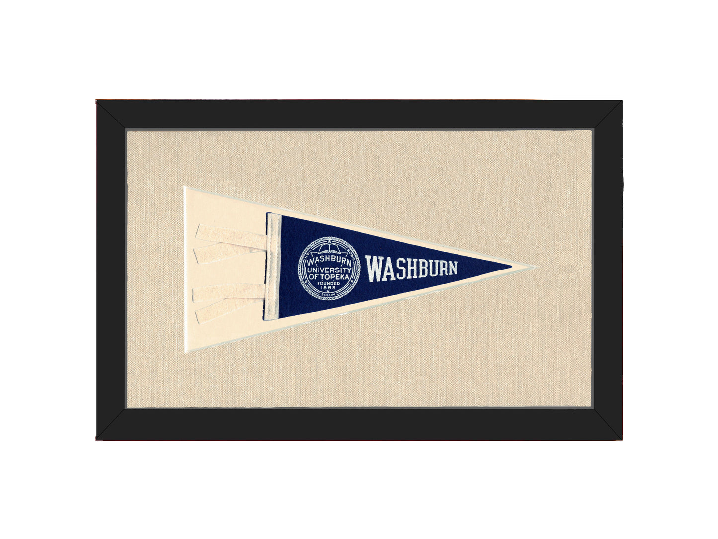 Vintage Washburn University Pennant