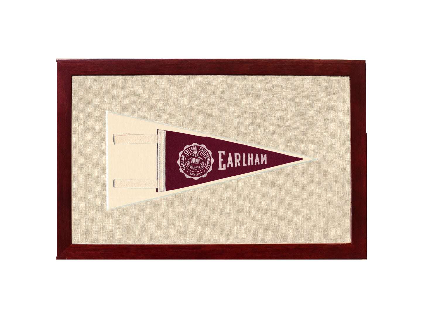 Vintage Earlham College Pennant