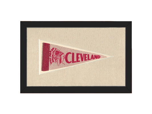 Vintage Cleveland Indians Pennant