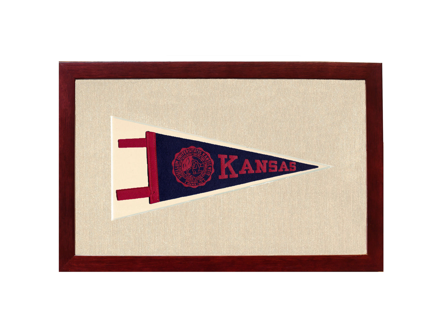 Vintage University of Kansas Pennant