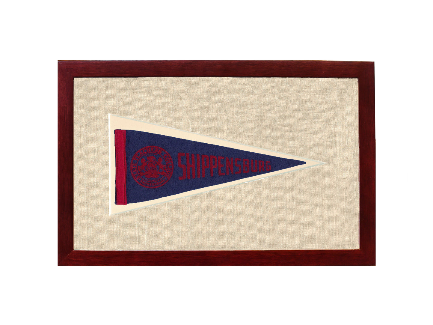 Vintage Shippensburg College Pennant