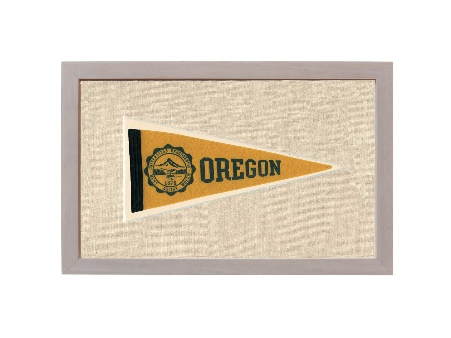 Vintage University of Oregon Pennant