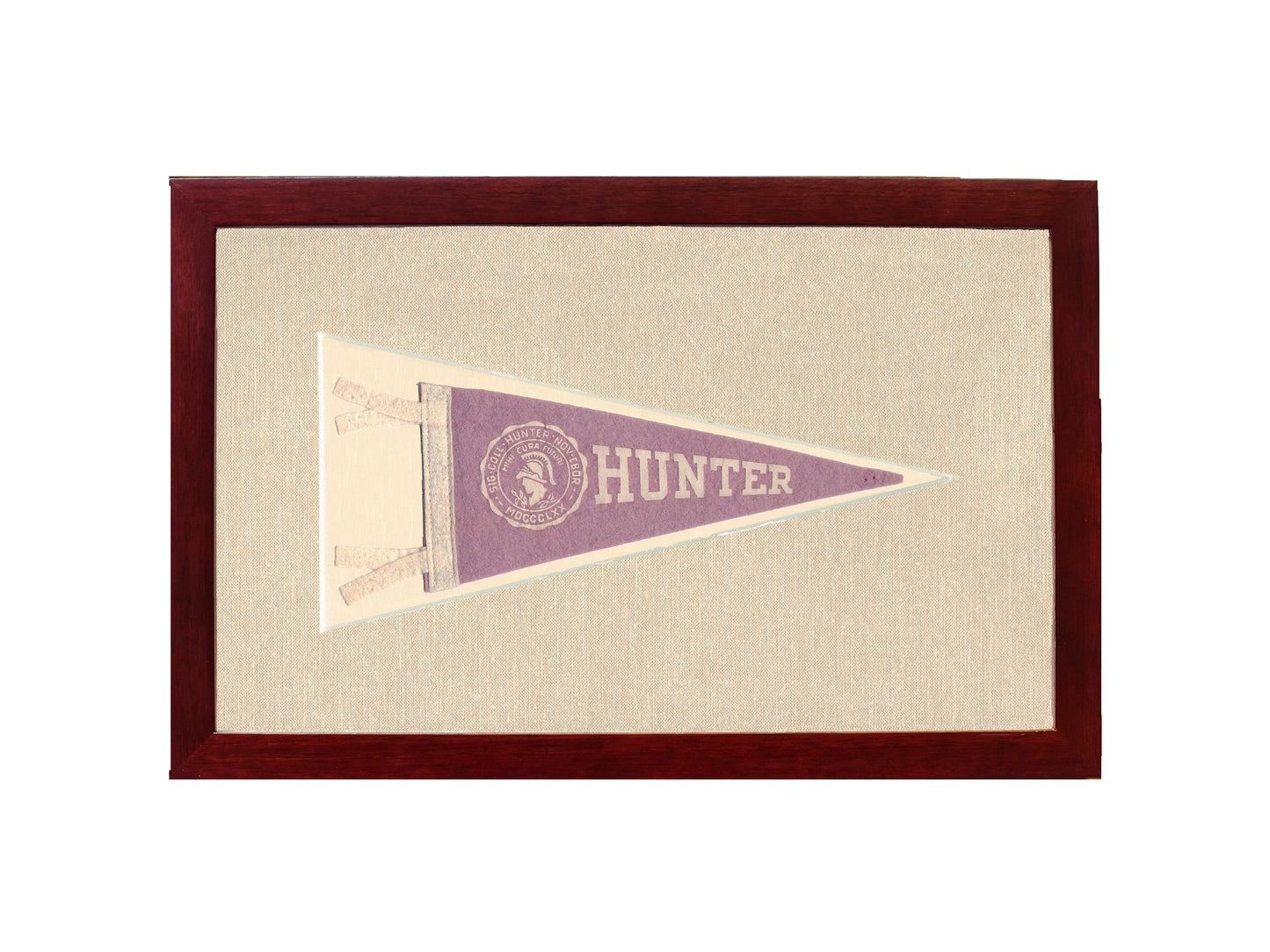 Vintage Hunter College Pennant
