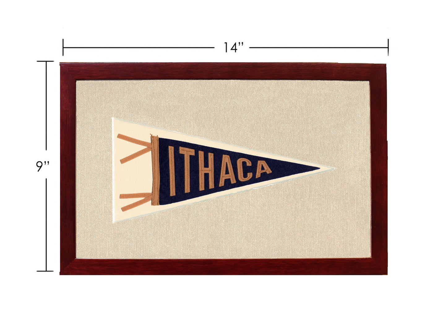 Handmade Ithaca Pennant