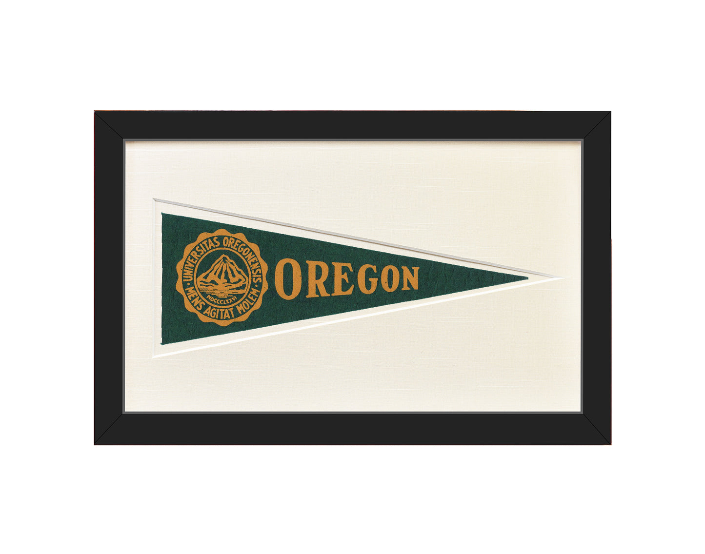 Vintage University of Oregon Hormel Pennant