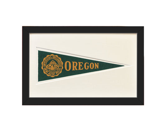 Vintage University of Oregon Hormel Pennant