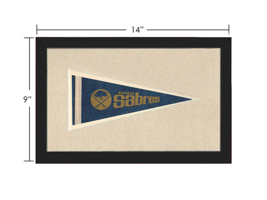 Vintage Buffalo Sabres Pennant