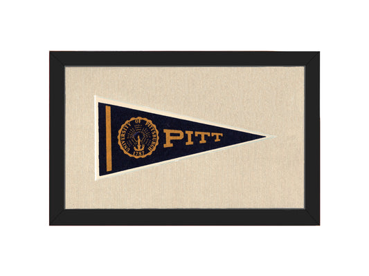 Vintage University of Pittsburgh Pennant
