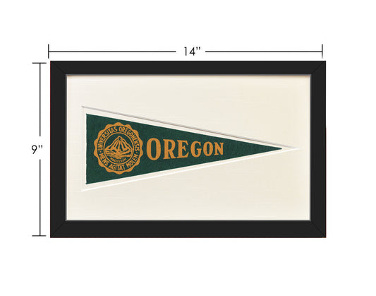 Vintage University of Oregon Hormel Pennant