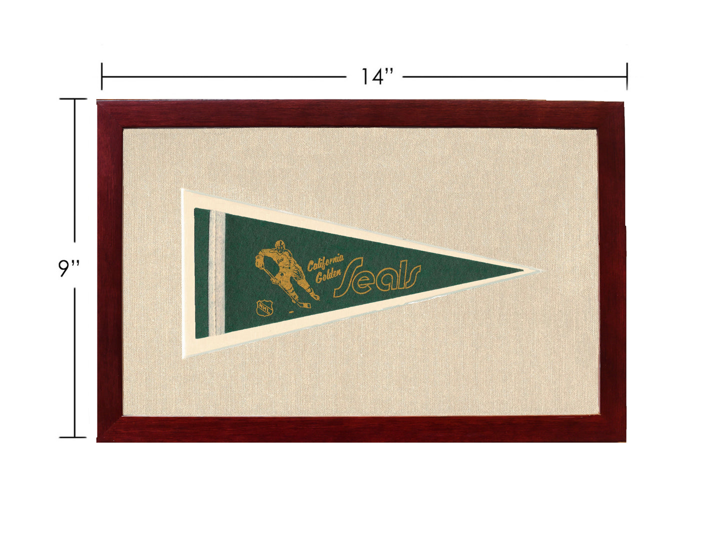 Vintage California Golden Seals Pennant