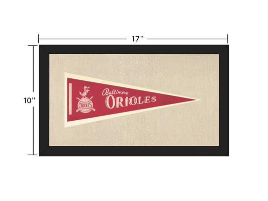 Vintage Baltimore Orioles Pennant