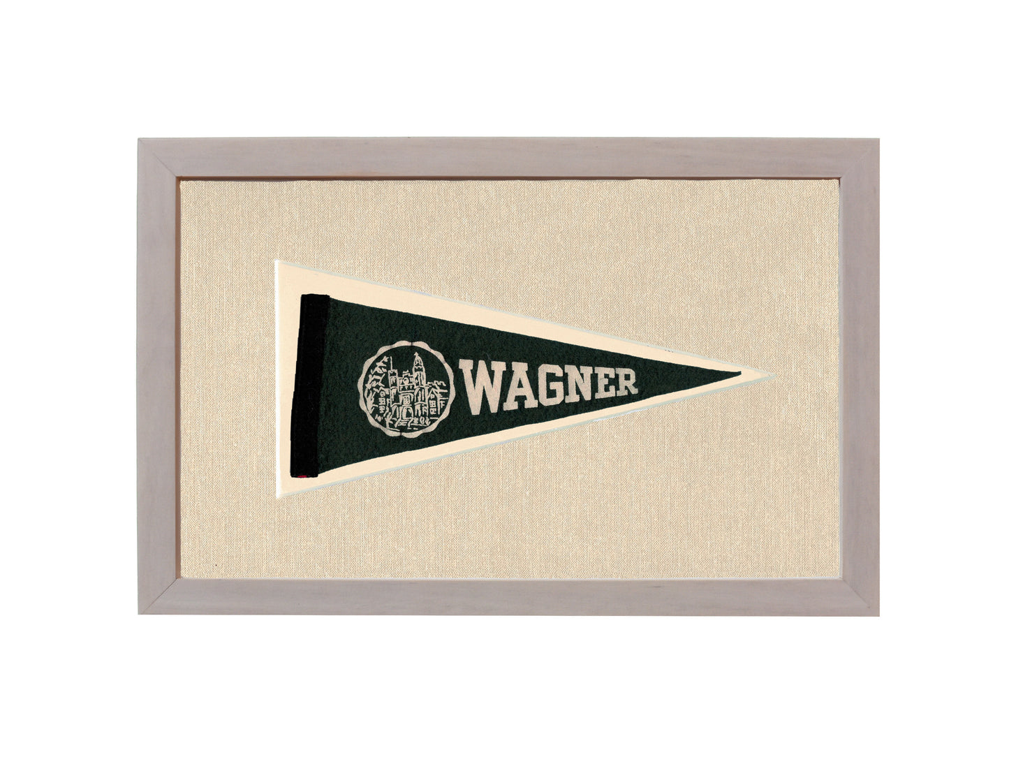 Vintage Wagner College Pennant