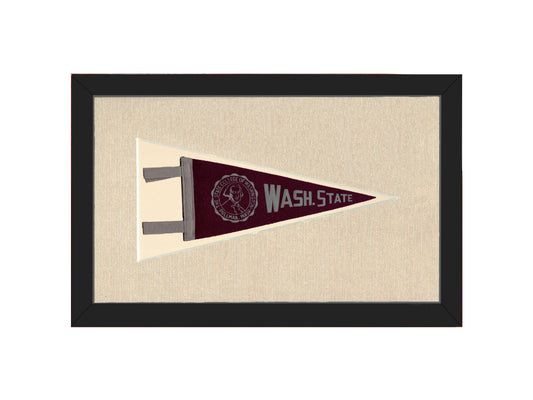 Vintage Washington State University Pennant