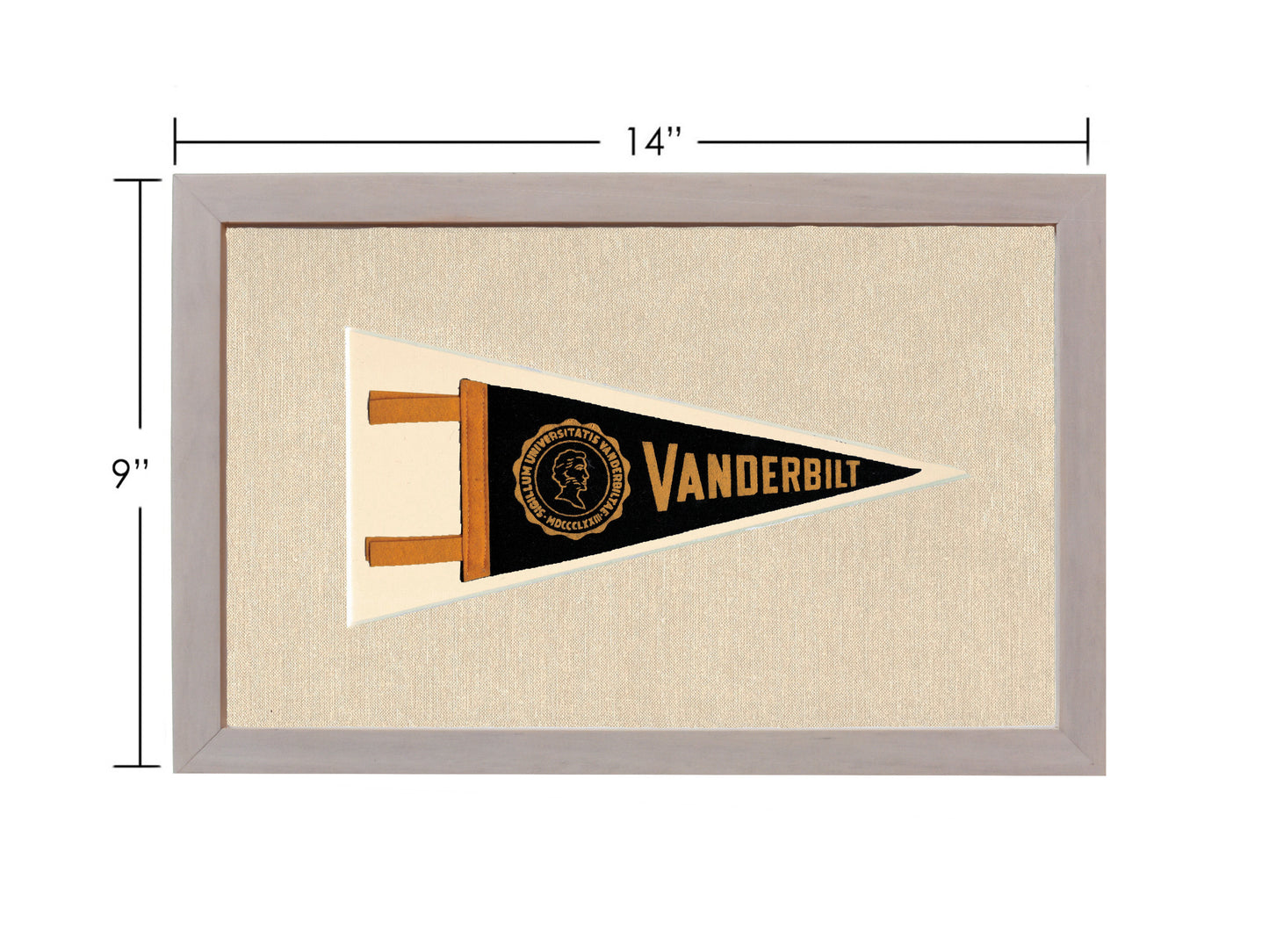 Vintage Vanderbilt University Pennant