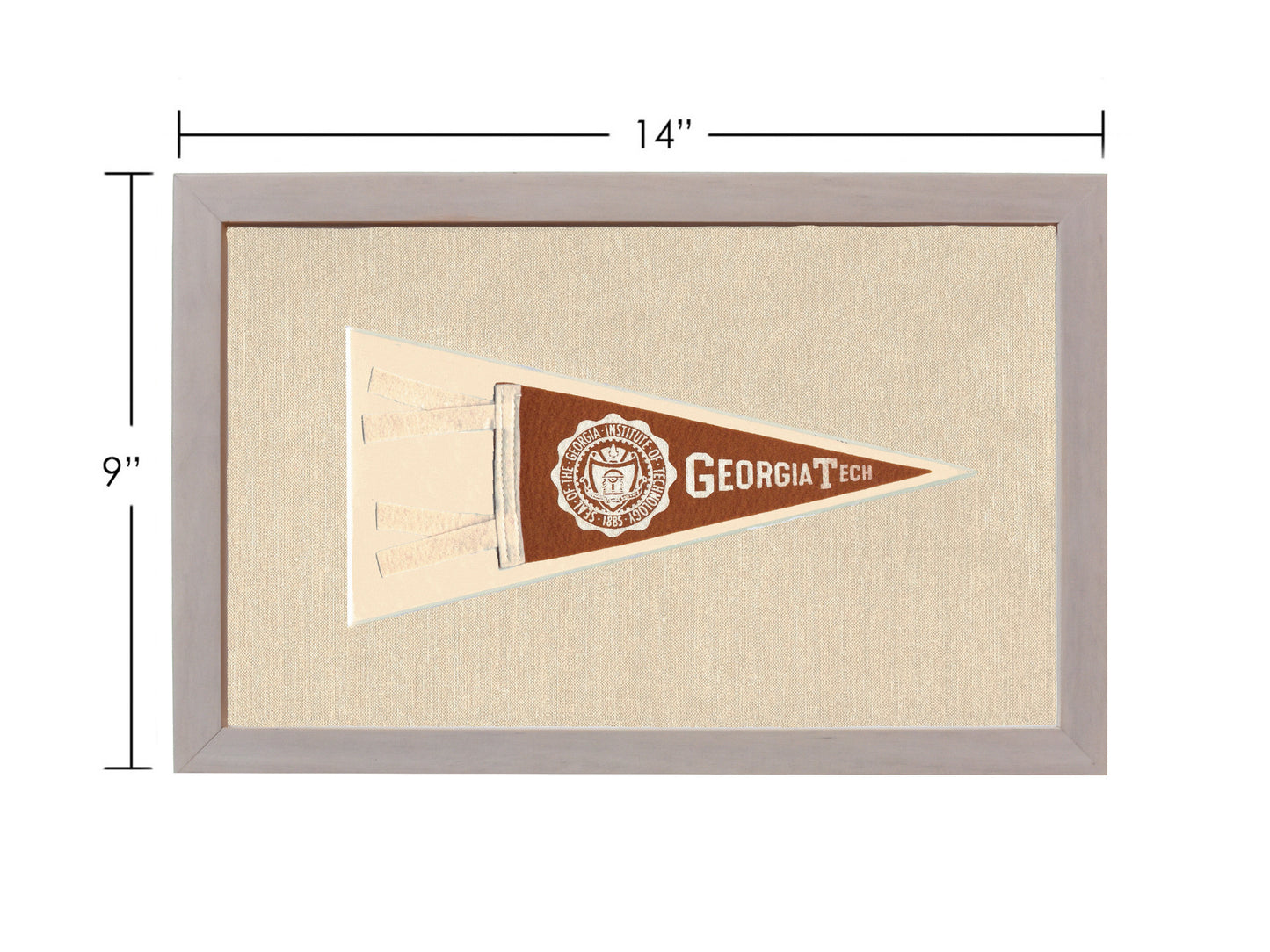 Vintage Georgia Tech Pennant