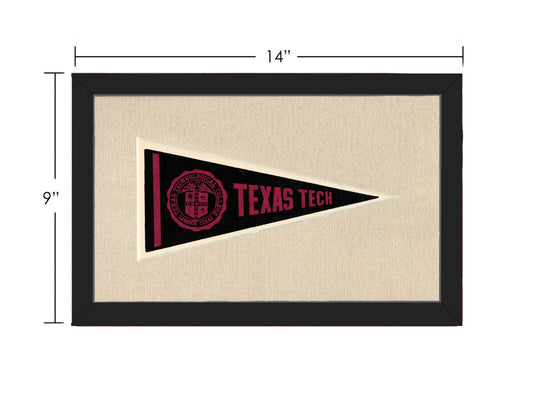 Vintage Texas Tech Pennant