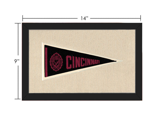 Vintage University of Cincinnati Pennant