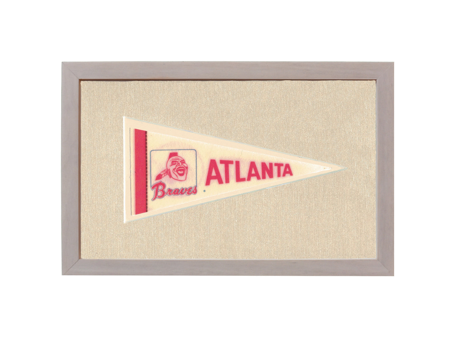 Vintage Atlanta Braves Pennant