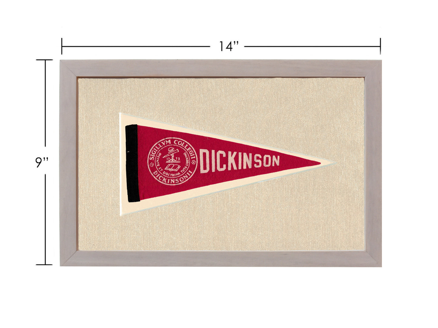 Vintage Dickinson College Pennant