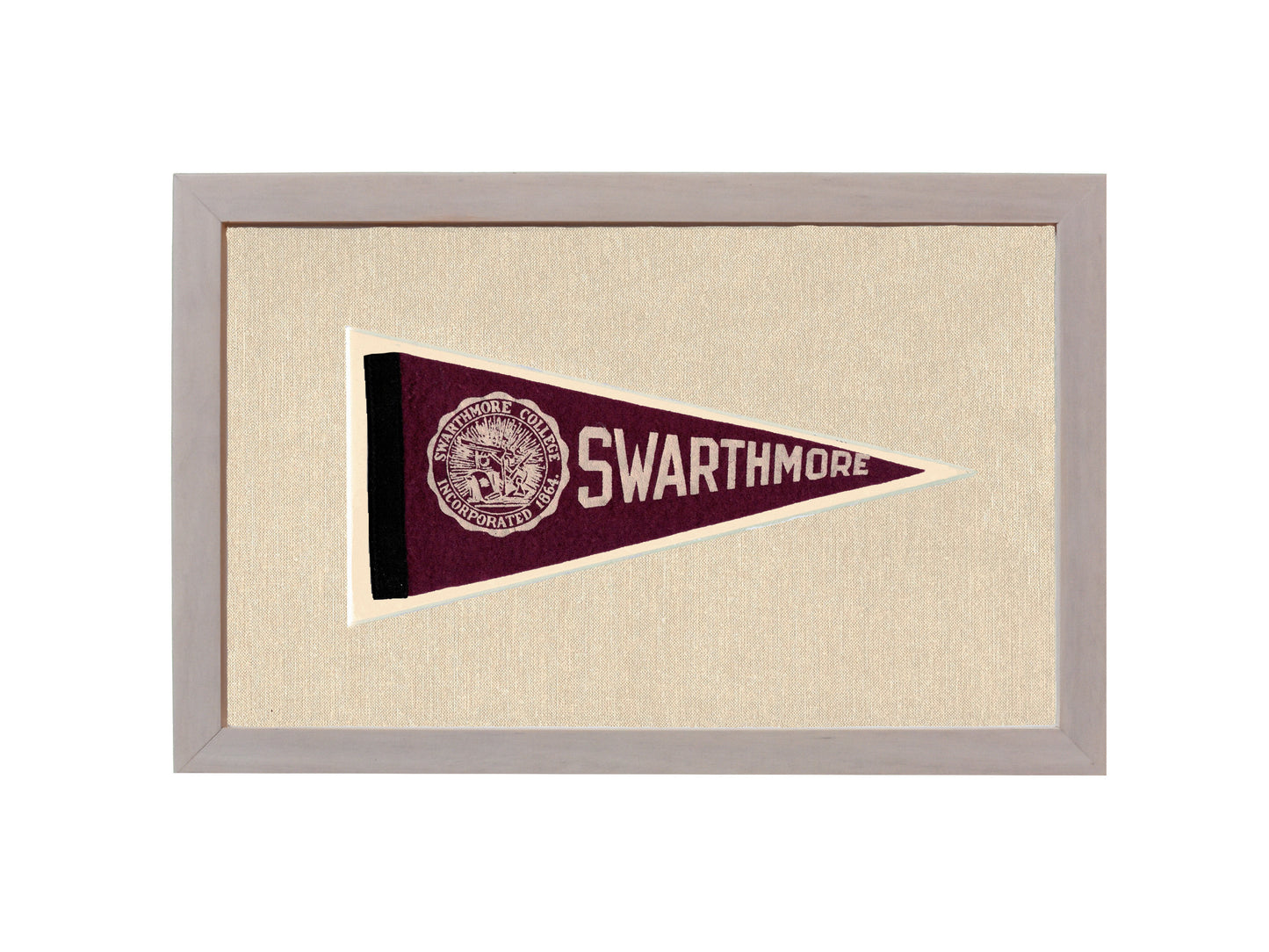Vintage Swarthmore College Pennant