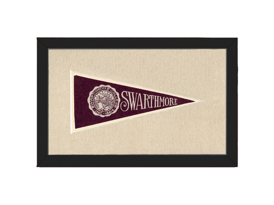 Vintage Swarthmore College Pennant