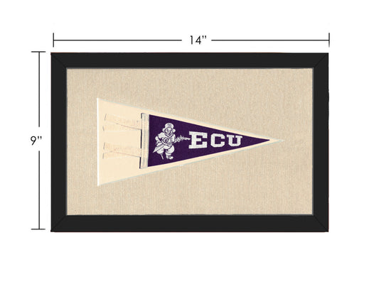 Vintage East Carolina University Pennant