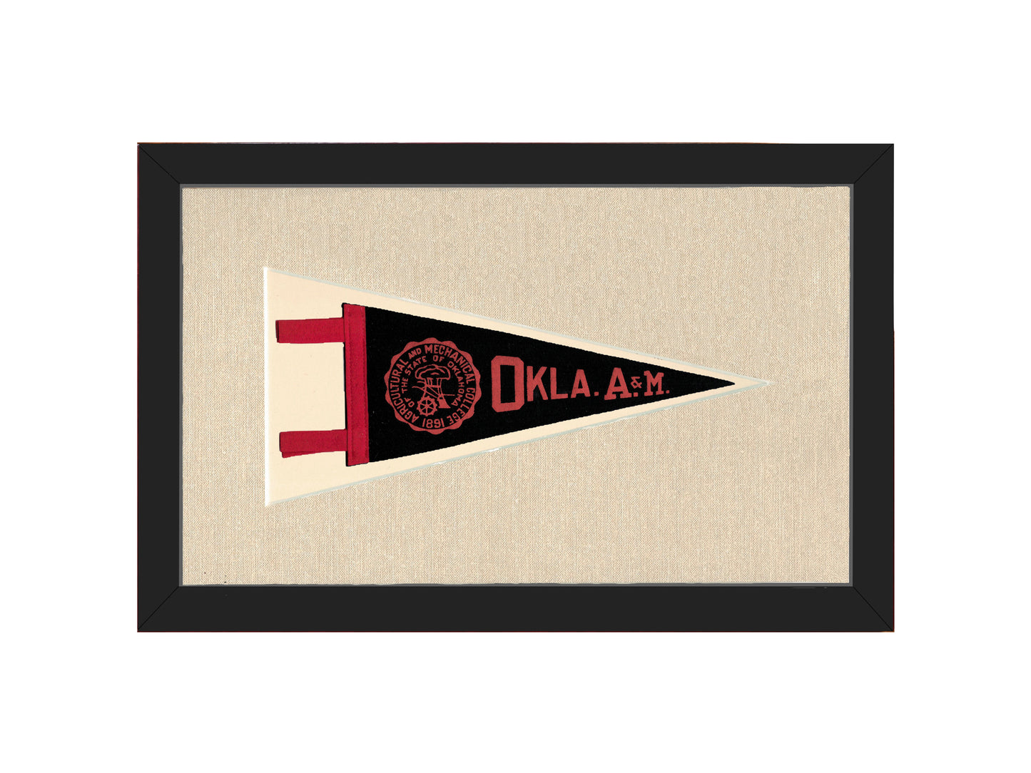 Vintage Oklahoma A&M Pennant