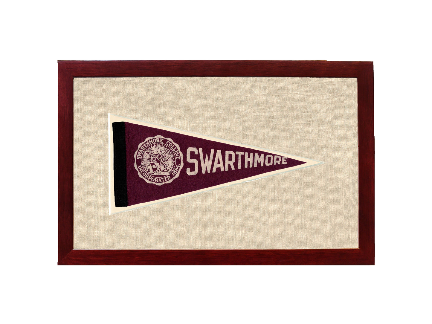 Vintage Swarthmore College Pennant