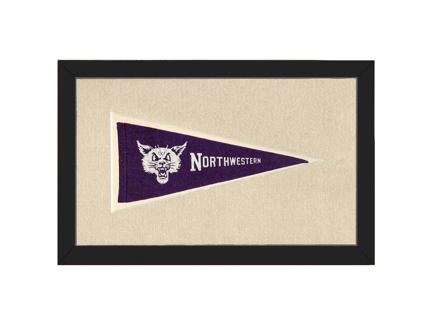 Vintage Northwestern Pennant