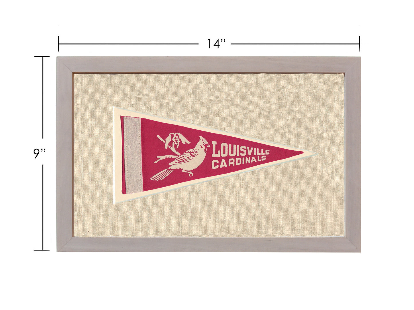Vintage University of Louisville Pennant