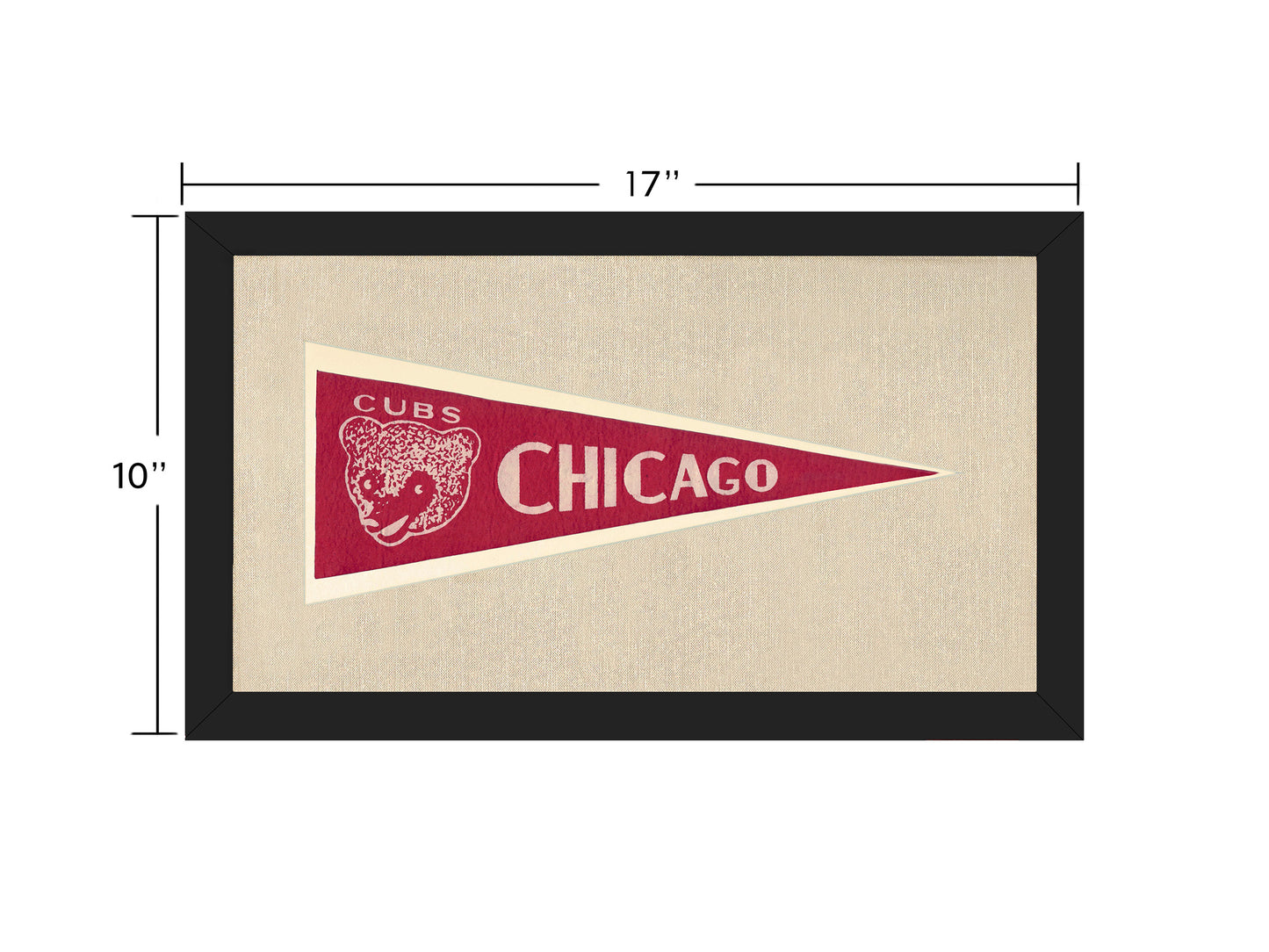 Vintage Chicago Cubs Pennant